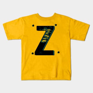 AlphaT Z Dynamic Printed Design Kids T-Shirt